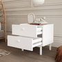 Hanah Home Luke - LK1-W Mesita de noche Blanca
